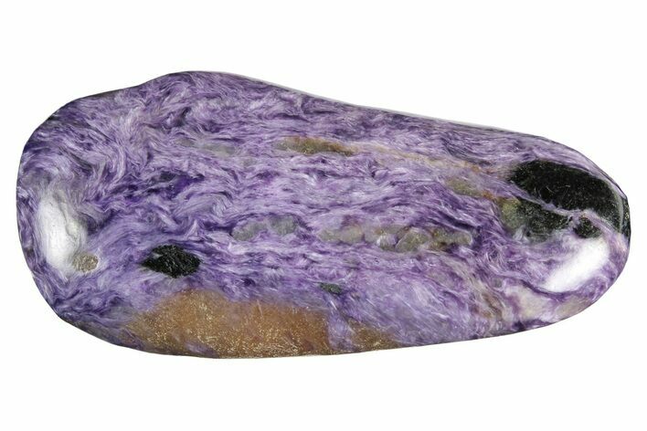 Polished Purple Charoite - Siberia #250259